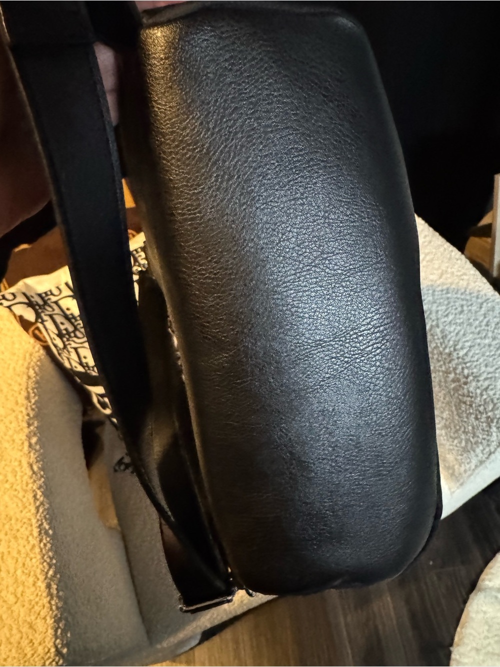Steve Madden Black Nylon Backpack with Leather Trim - Picture 5 of 7